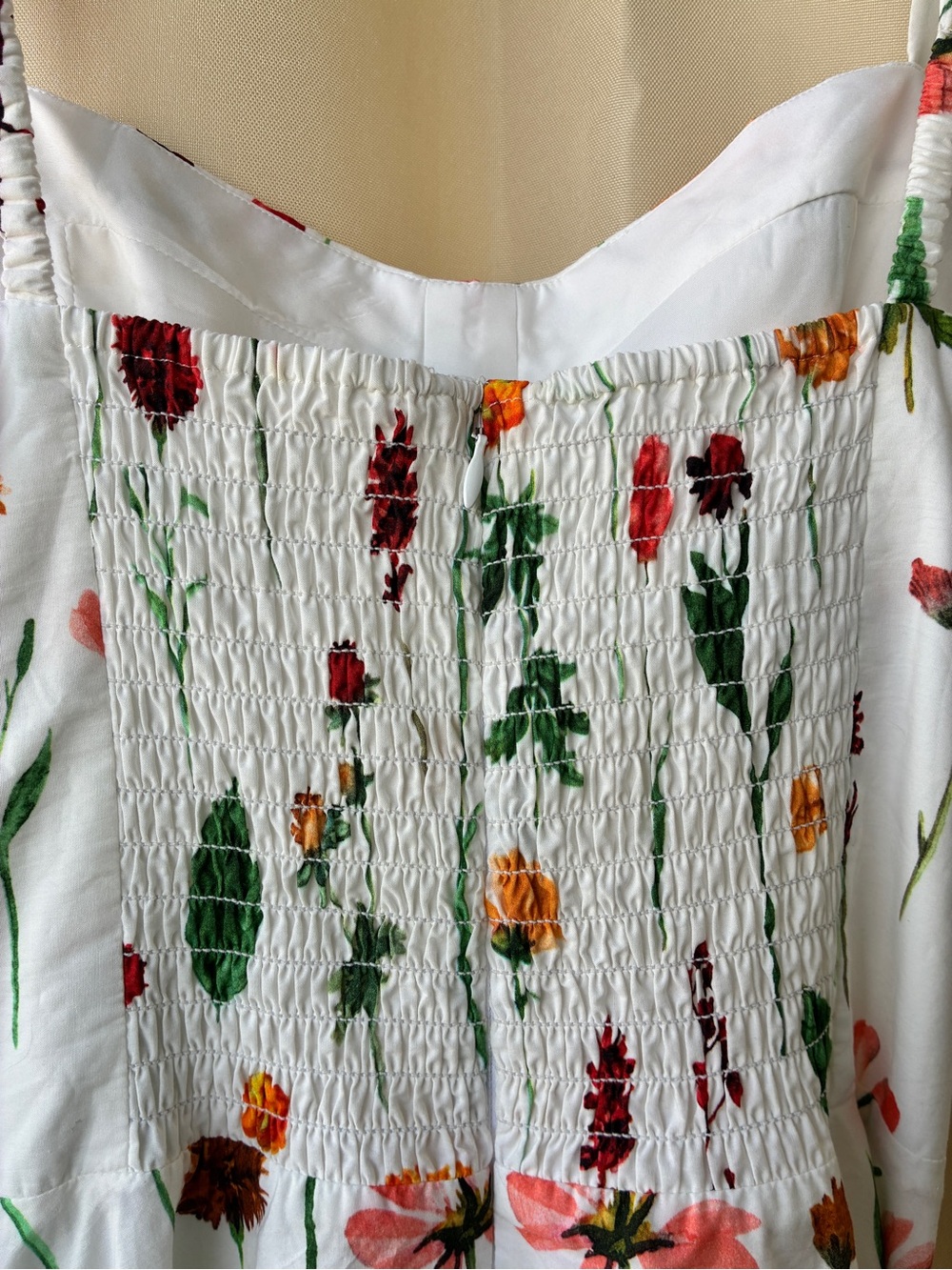NWT Antonio Melani x Style by Simkins Maybry Floral Print Poplin Maxi Dress - Picture 8 of 15